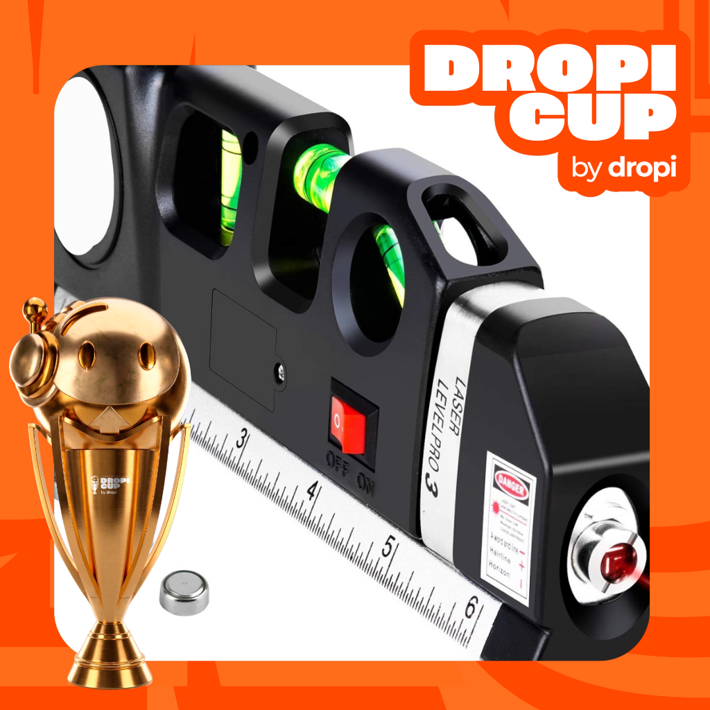 Nivel laser cinta métrica Dropi Cup